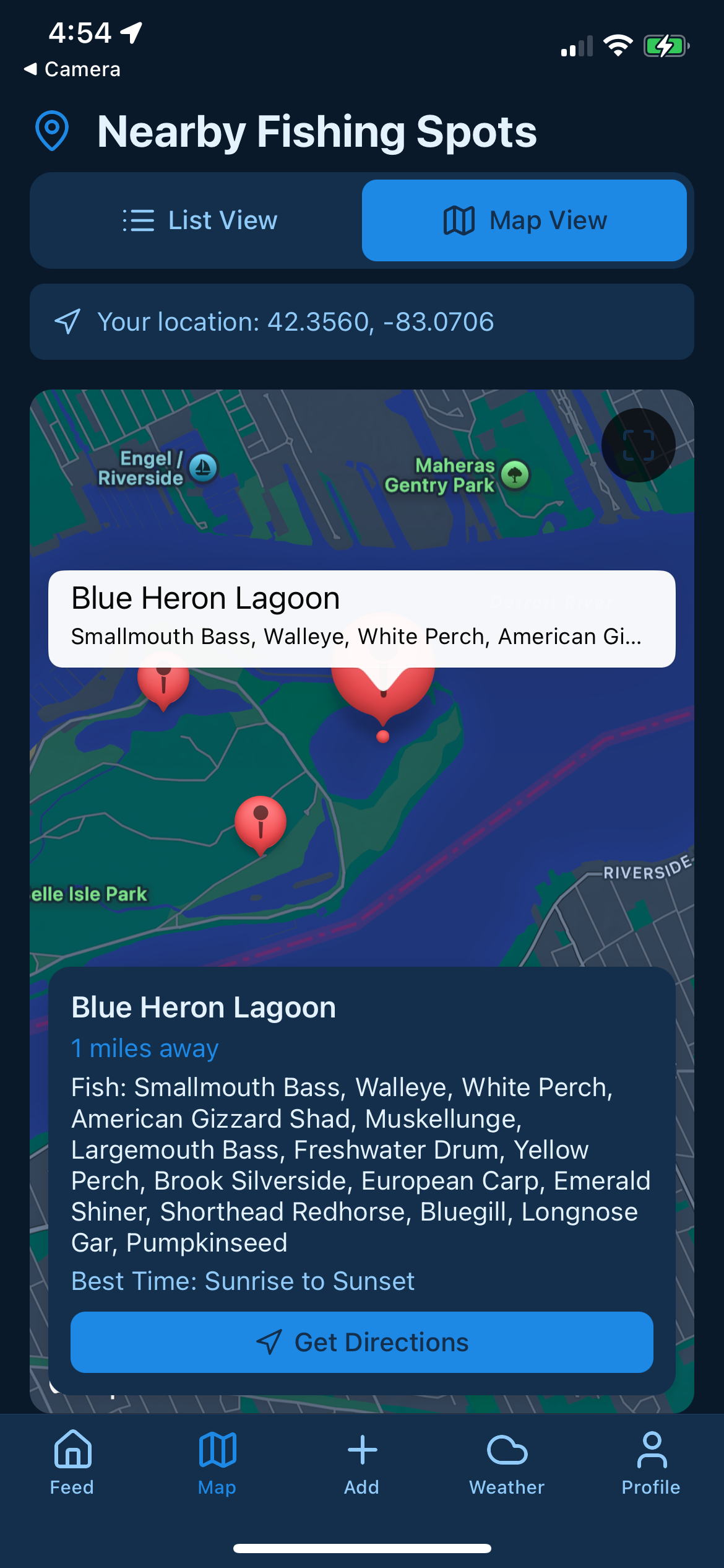 FTS Fishing App Screenshot 8